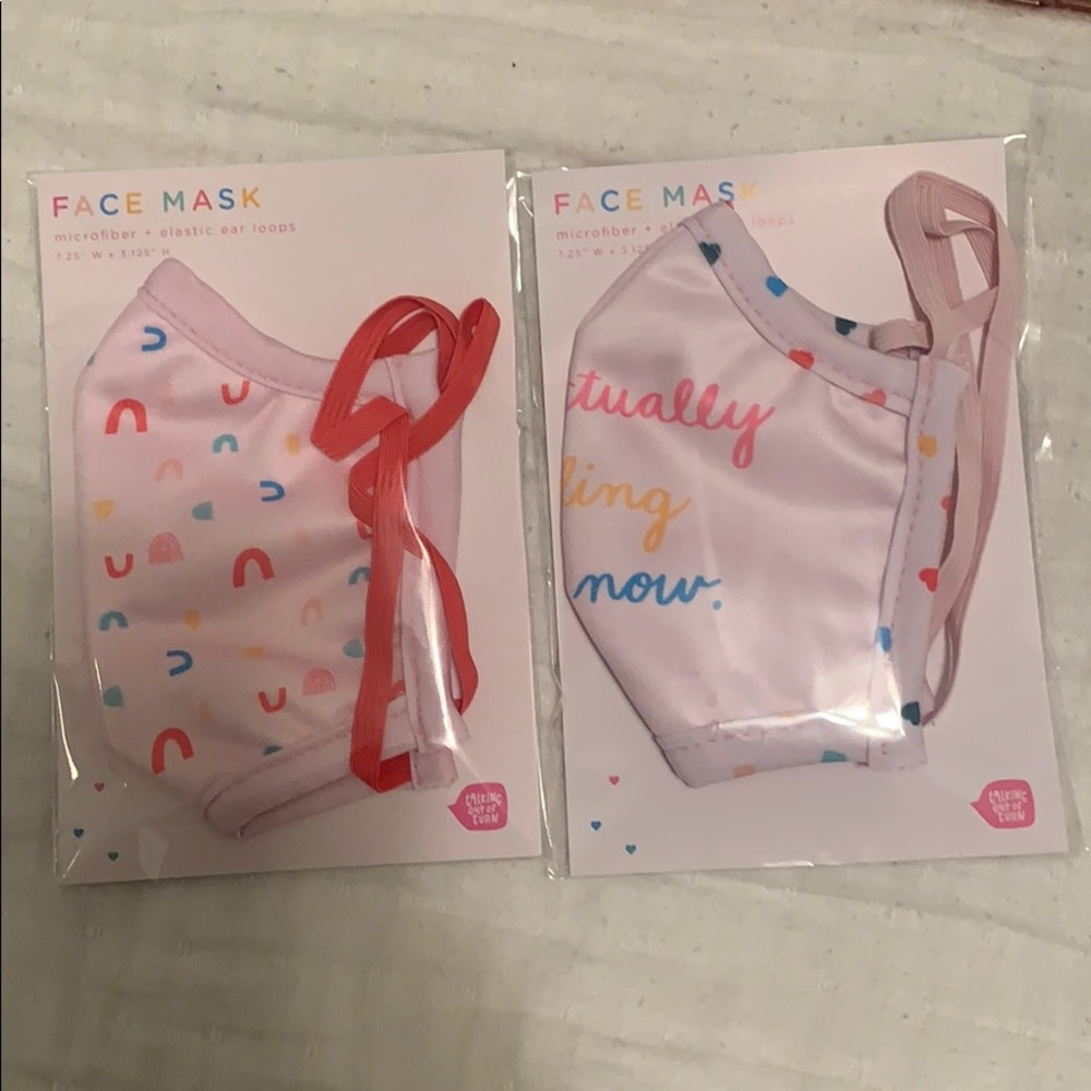 TALKING OUT OF TURN FACE MASKS